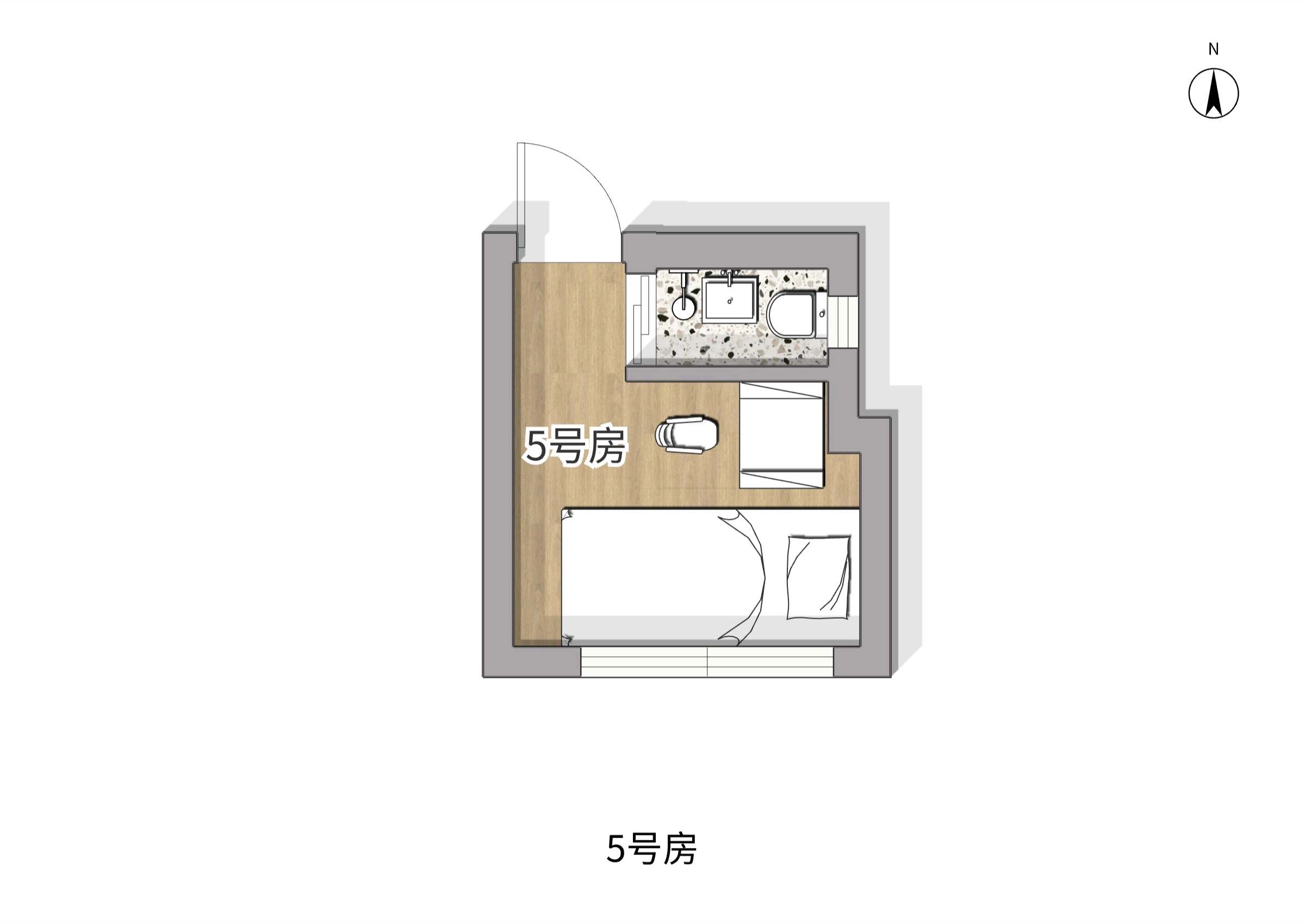 5号房 户型图