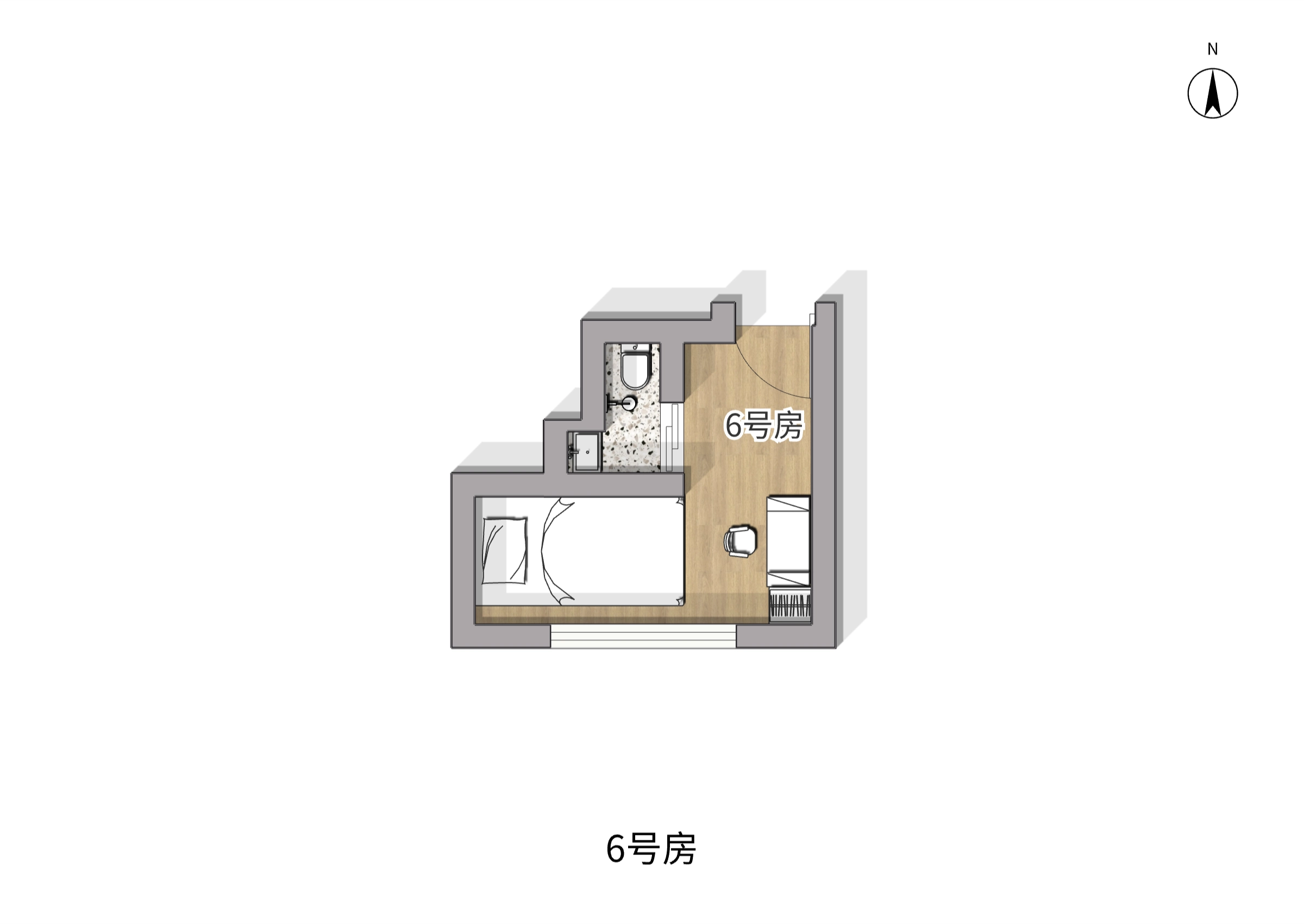 6号房 户型图